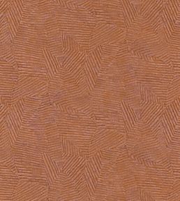 Soroa Wallpaper by Casamance Orange Brulee