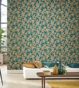 Alizarine Wallpaper by Casamance Anglais
