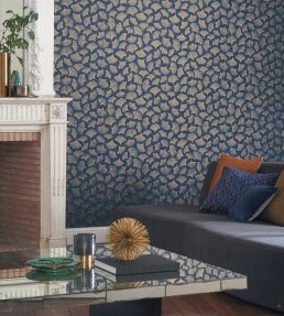 Ginkgo Wallpaper by Casamance Elephant