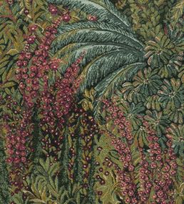 Cascade Jacquard Fabric by Cole & Son Leaf Green
