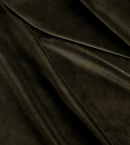 Cashmere Velvet Fabric by de Le Cuona Onyx