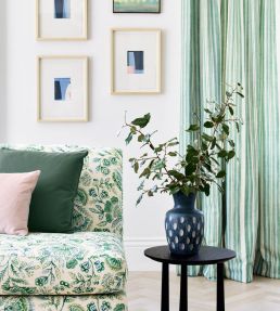 Casidy Fabric by Jane Churchill Aqua