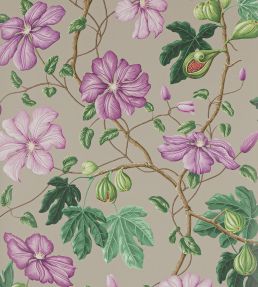 Castellane Wallpaper by Manuel Canovas Manganese