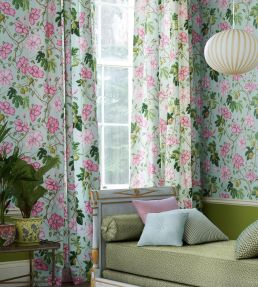 Castellane Wallpaper by Manuel Canovas Manganese