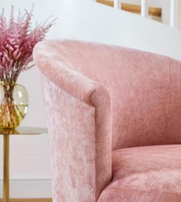 Celeste Velvet Fabric by Thibaut Blush