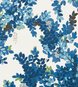 Central Park Wallpaper by Thibaut Blue And Green