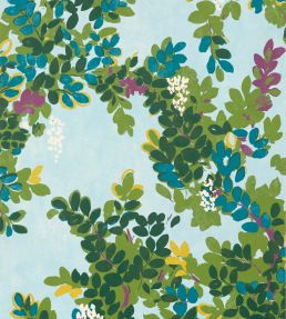 Central Park Wallpaper by Thibaut Sky Blue