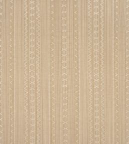 Charter Stripe Embroidery Fabric by Thibaut Camel