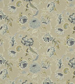Chatsworth Fabric by Warwick Cerulean