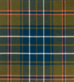 Check Fabric by Johnstons of Elgin Oak