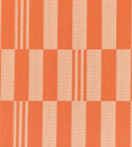 Checkerboard Knit Fabric by Kirkby Design Tangelo