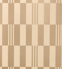 Checkerboard Metallic Wallpaper by Kirkby Design Champagne