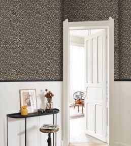Cherry Wallpaper by Casadeco Noir / Beige
