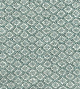Chess Fabric by Titley and Marr Aqua