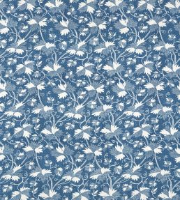 Chester Fabric by Thibaut Navy