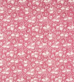 Chester Fabric by Thibaut Raspberry