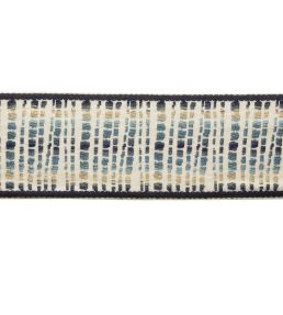 Cheyenne Ombre Border Trimming by Samuel & Sons Blue Sky
