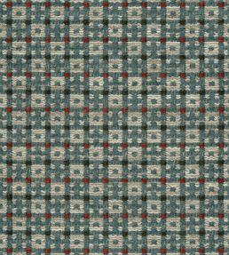 Chiddingstone Fabric by Nina Campbell Blue/Red