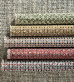 Chiddingstone Fabric by Nina Campbell Blue/Red