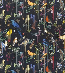 Birds Sinfonia Fabric by Christian Lacroix Crepuscule