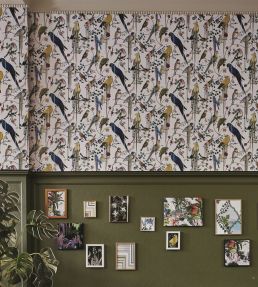 Birds Sinfonia Wallpaper by Christian Lacroix Cuivre