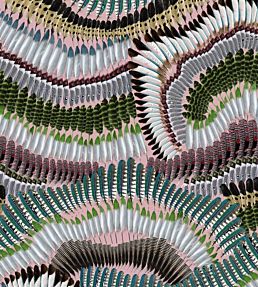 Prête-Moi Ta Plume Mural by Christian Lacroix Bourgeon