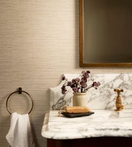 Ciro Abaca Embossed Wallpaper by Romo Quartzite