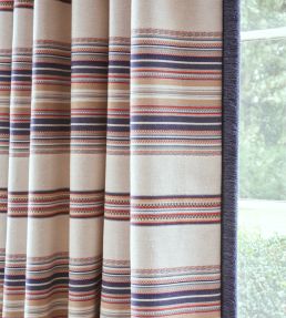 Claiborne Fabric by Madeaux 01 Red and Blue