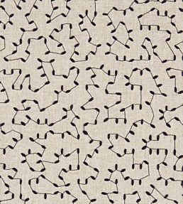 Bibury Fabric by Clarke & Clarke Midnight