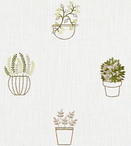 Hidcote Fabric by Clarke & Clarke Apple