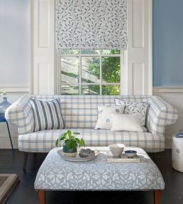 Kelmscott Fabric by Clarke & Clarke Mineral