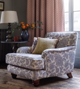 Cranbrook Fabric by Clarke & Clarke Midnight