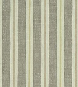 Sackville Stripe Fabric by Clarke & Clarke Citron/Natural