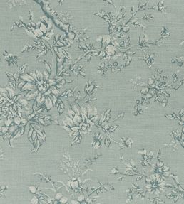 Simone Fabric by Clarke & Clarke Eau De Nil