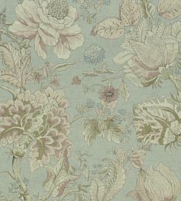 Sissinghurst Fabric by Clarke & Clarke Mineral/Blush