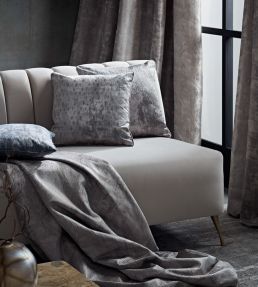 Sirocco Fabric by Clarke & Clarke Kingfisher