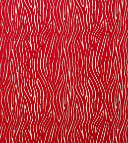 Onda Fabric by Clarke & Clarke Rouge