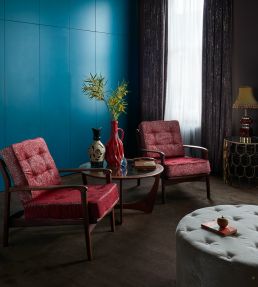 Patina Fabric by Clarke & Clarke Taupe