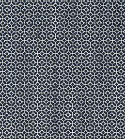 Orbit Fabric by Clarke & Clarke Midnight