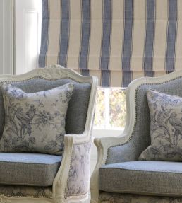 Kinburn Fabric by Clarke & Clarke Denim