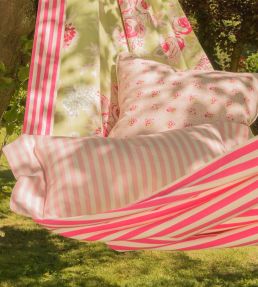 Party Stripe Fabric by Studio G Chambray