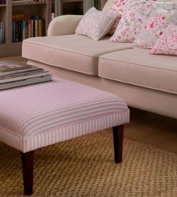 Party Stripe Fabric by Studio G Chambray