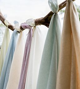 Midori Fabric by Clarke & Clarke Pebble