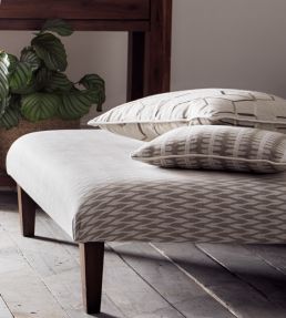 Apex Fabric by Clarke & Clarke Ivory