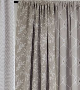 Eternal Fabric by Clarke & Clarke Silver