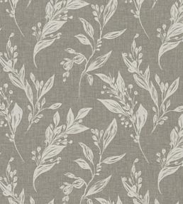 Eternal Fabric by Clarke & Clarke Silver