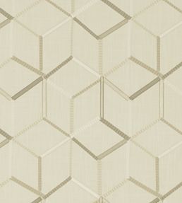 Linear Fabric by Clarke & Clarke Ivory