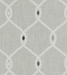 Opus Fabric by Clarke & Clarke Silver