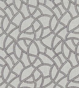 Panache Fabric by Clarke & Clarke Charcoal