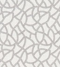 Panache Fabric by Clarke & Clarke Silver